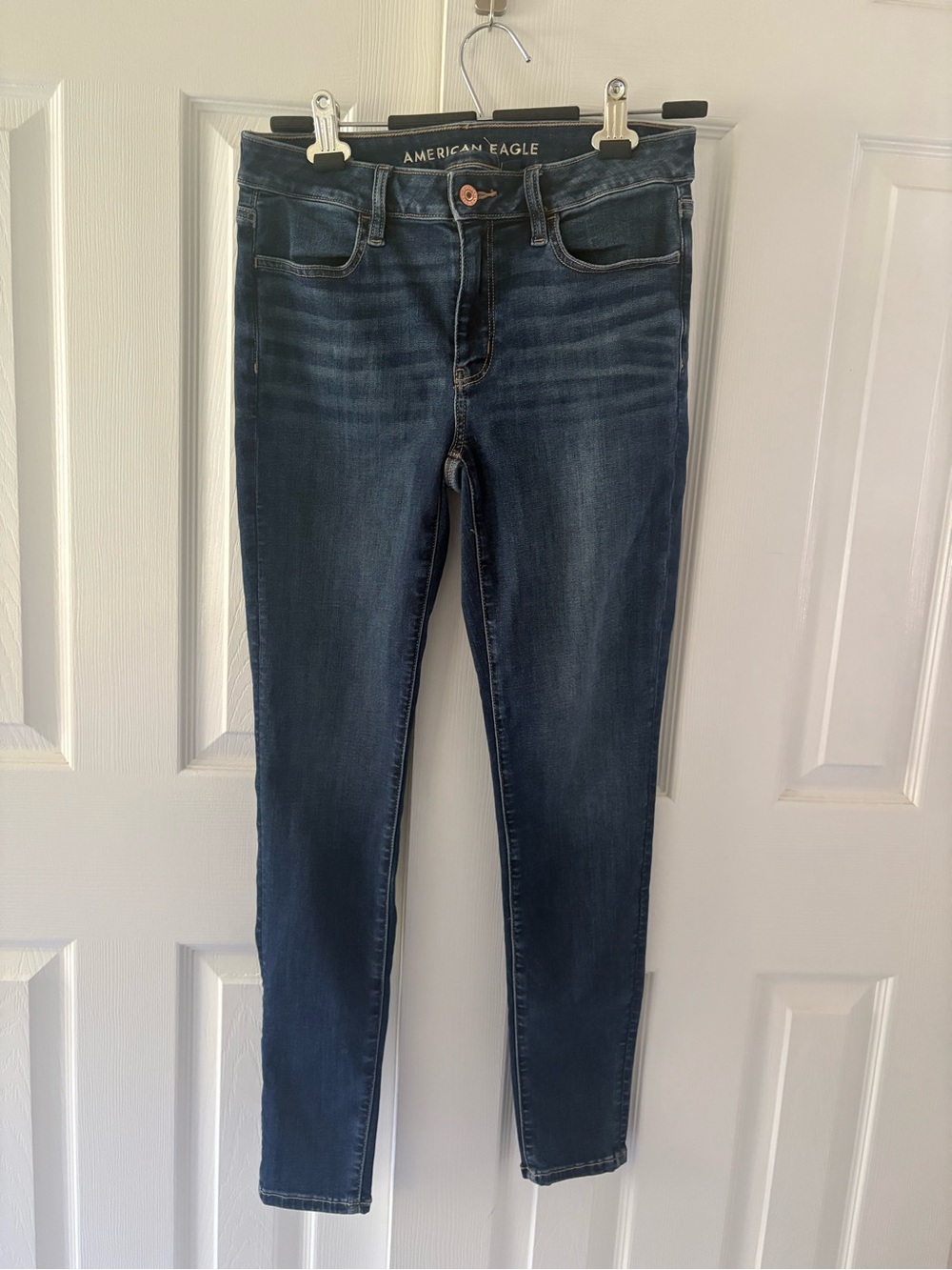 American Eagle Dark Wash Jegging Sz 6 R Next Level Stretch